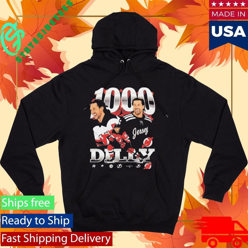 Travis Zajac 1000 Delly Games Shirt