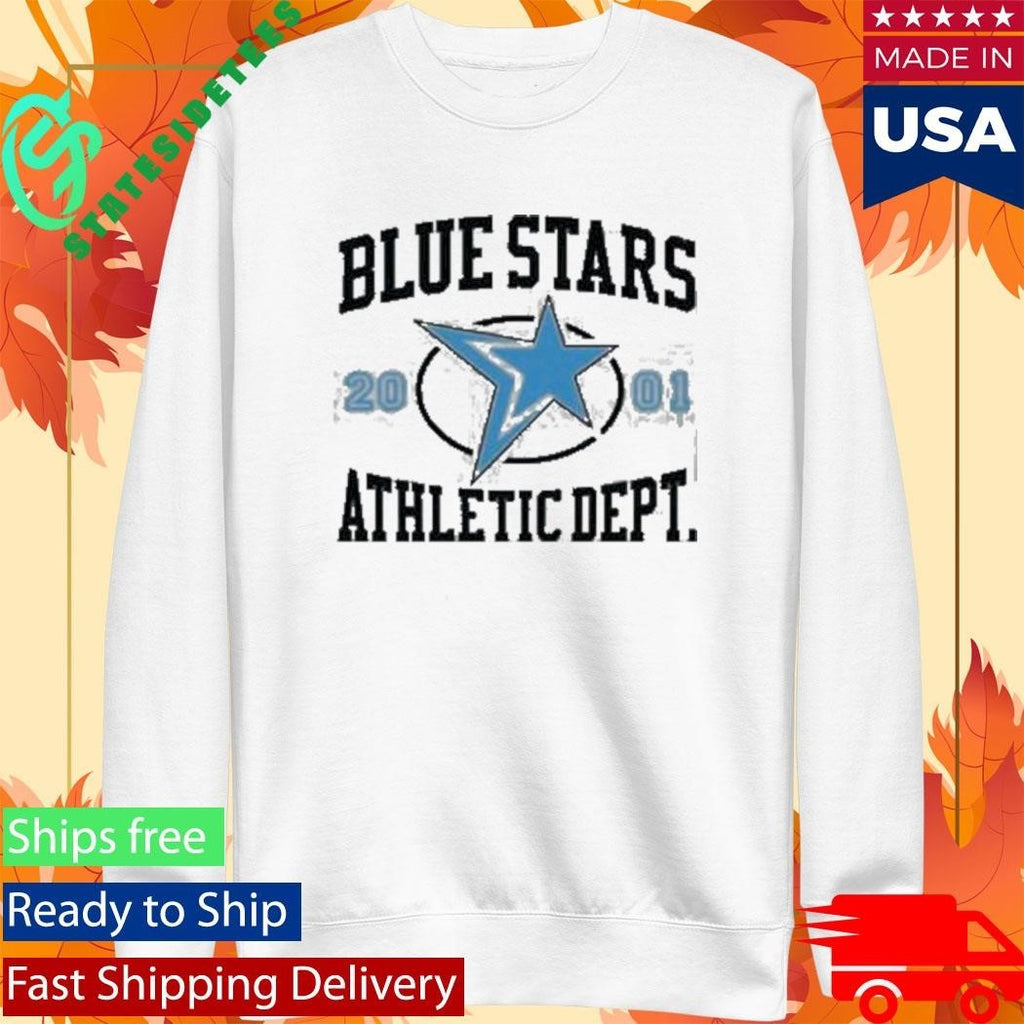 Treaty Oak Revival Blue Stars Athletic Dept Shirt