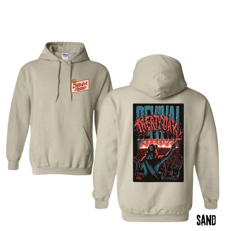 Treaty Oak Revival JJ's Live T-shirt Sweatshirt Hoodie, Fayetteville, AR April 26, 2024 Poster Hoodie, party Shirt...