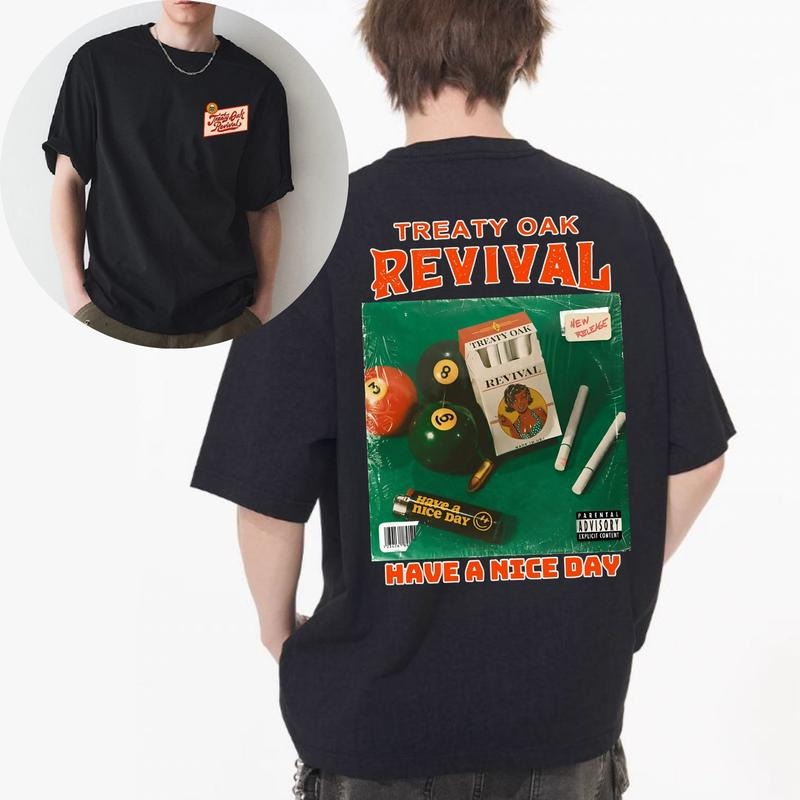 Treaty Oak Revival Music Band Tour 2025 Have A Nice Day Hoodie, Treaty Oak Band Merch T-Shirt, Sweatshirt, Hoodie, Gifts...