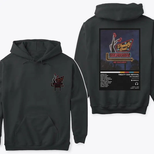 Treaty Oak Revival Neon Sea Hoodie Capturing the Vibrant Nightlife Spirit Perfect for Casual and Cozy Outings