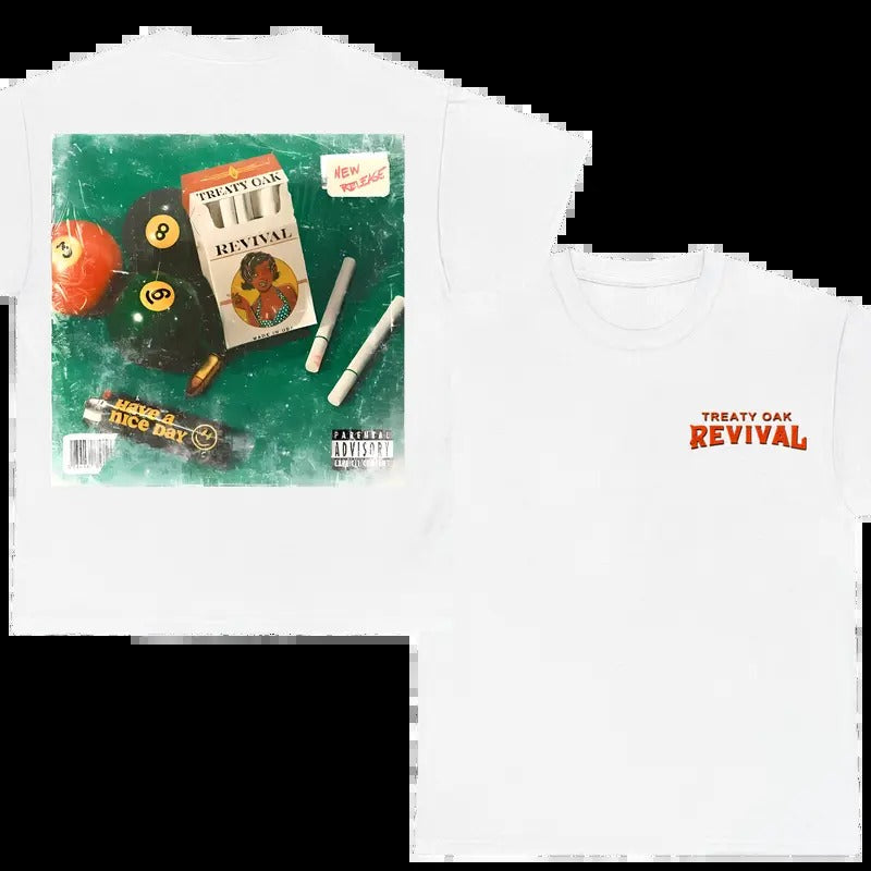 Treaty Oak Revival T-Shirt - Music Gunpla brand Graphic Tee for Men Women, Unisex Shirt, Vintage Western Style,...