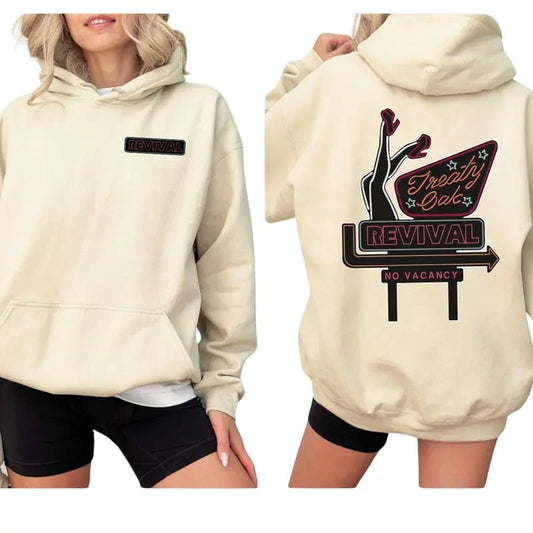 Treatyy Oak Revival Hoodie, Inspired, Casual Wear for Fans Hoodie Unisex, hoodie trend 2024