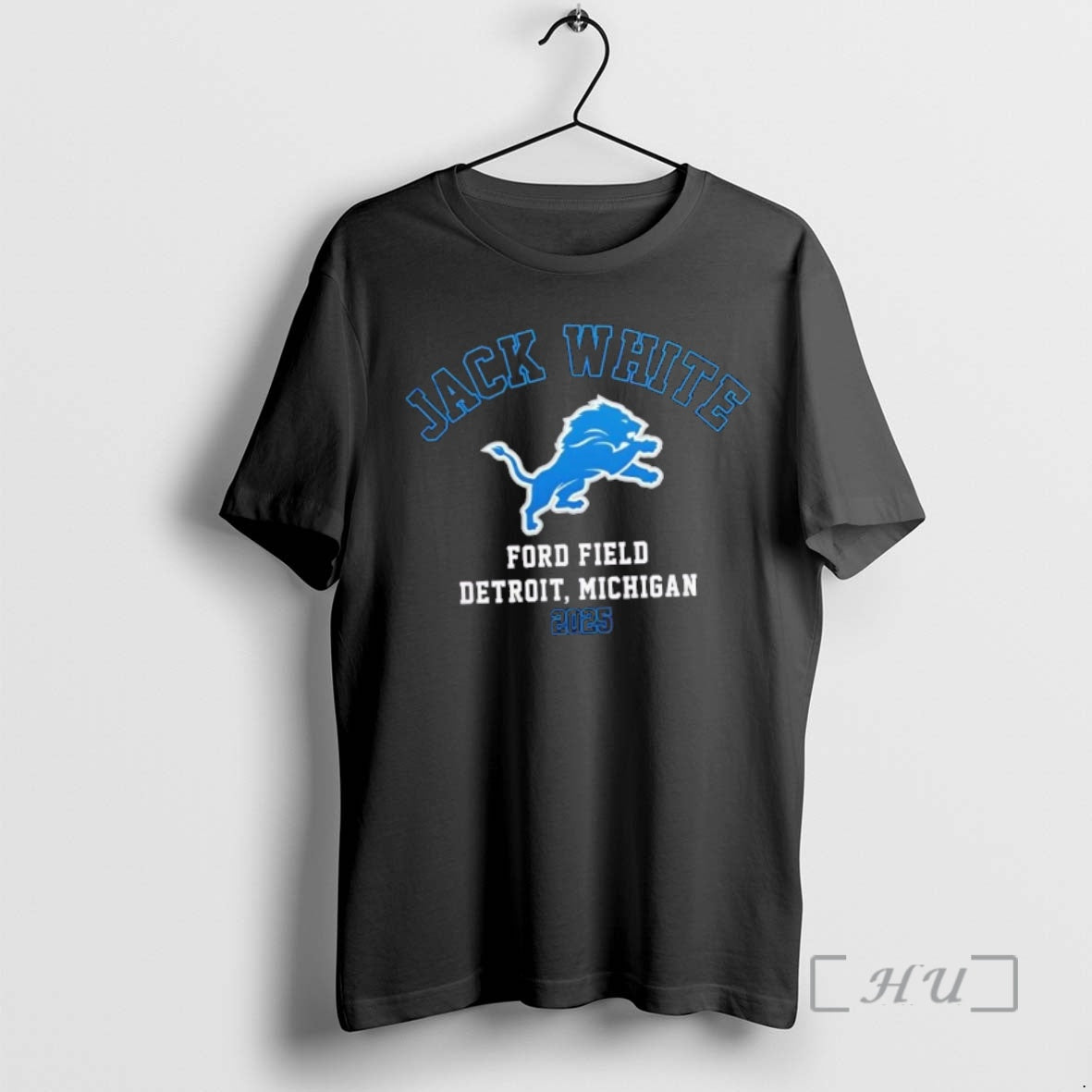Trending 2025 Detroit Lions X Jack White Ford Field 2 Sided Premium T Shirts Sweater Hoodie, Sweatshirt | DripVista.com