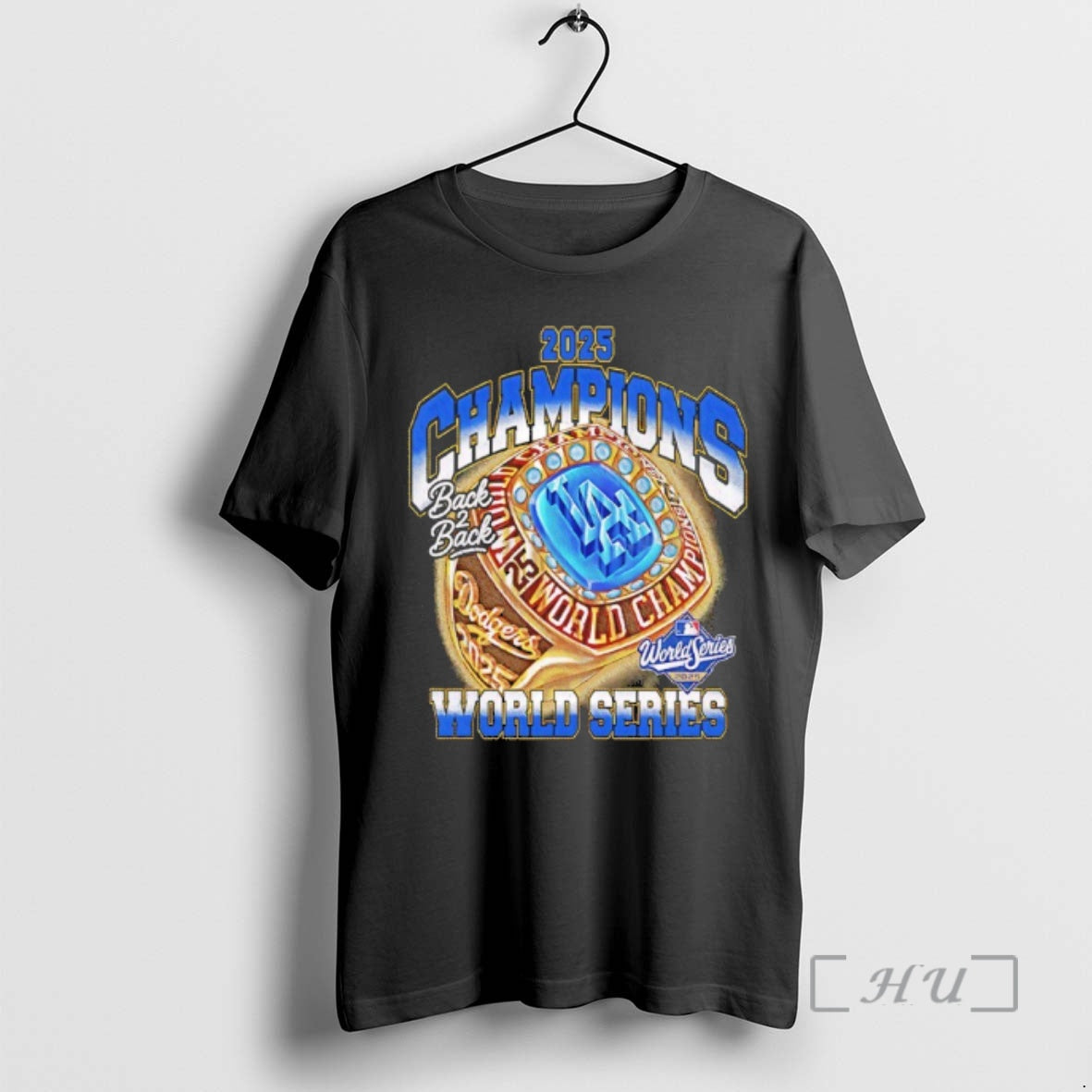 Trending 2025 World Series Champions Back 2 Back Los Angeles Dodgers Baseball Ring Premium T-Shirts, Hoodie, Sweatshirt