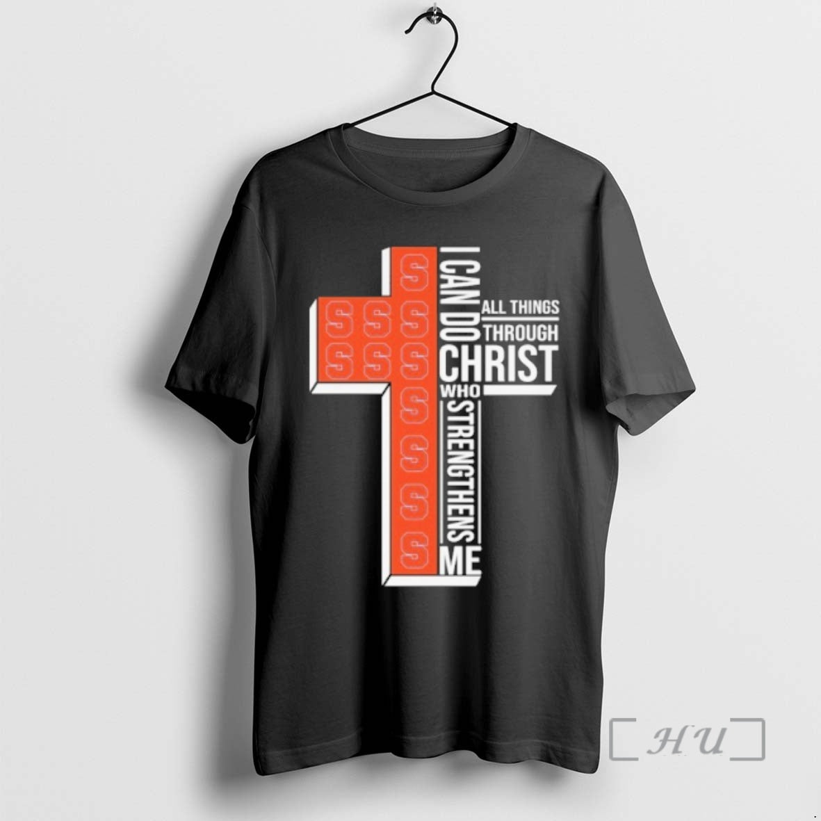 Trending 2026 Syracuse Orange Cross I Can Do All Things Through Christ Who Strengthens Me T-Shirts, Hoodie, Sweatshirt