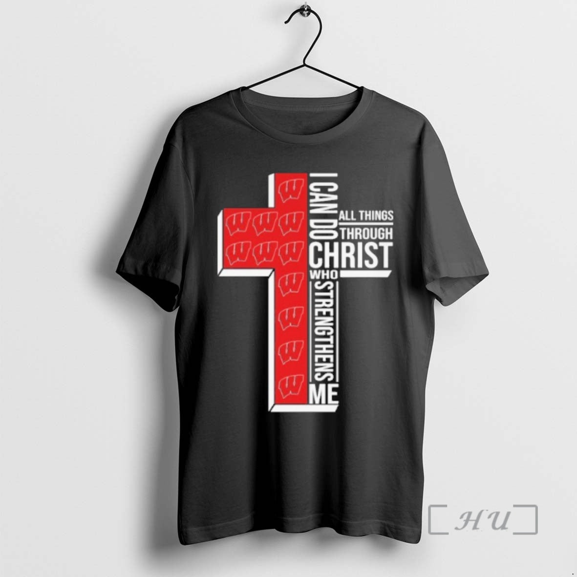 Trending 2026 Wisconsin Badgers I Can Do All Things Through Christ Who Strengthens Me Premium T-Shirts, Hoodie, Sweatshirt