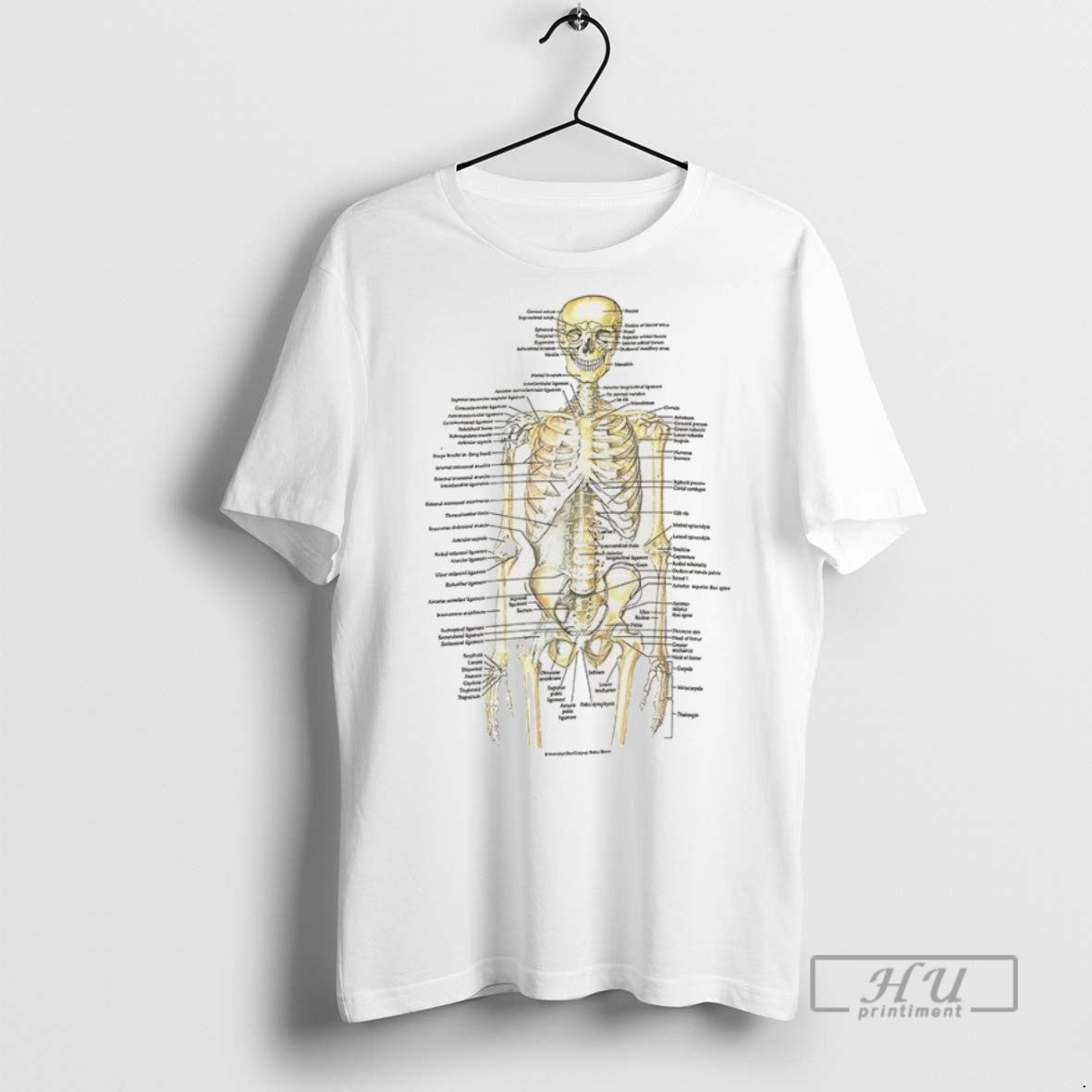 Trending Anatomical Skeleton Chart T Shirt