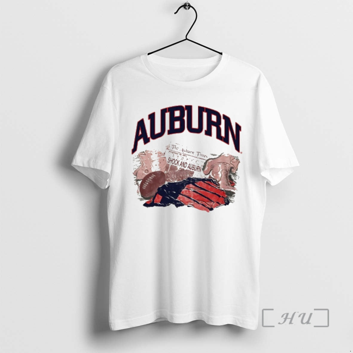 Trending Auburn Tigers Newspaper The Auburn Times Shock And Auburn T-Shirts, Hoodie, Sweatshirt | DripVista.com