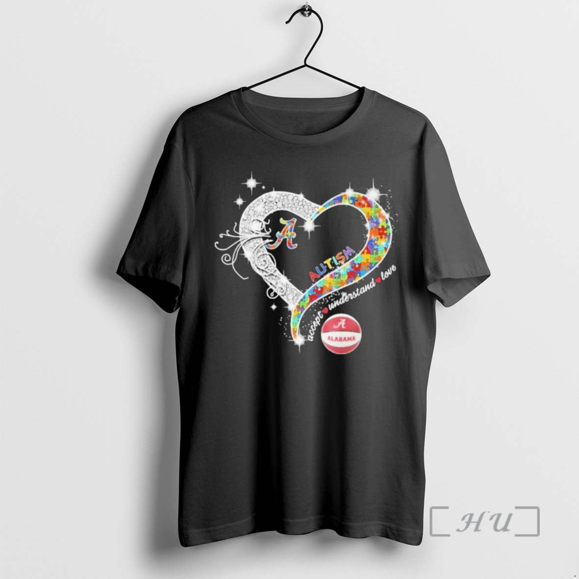 Trending Autism Accept Understand Love Alabama T-Shirts, Hoodie, Sweatshirt | DripVista.com