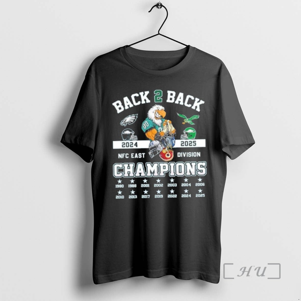 Trending Back 2 Back Nfc East Division Champions T-Shirts, Hoodie, Sweatshirt | DripVista.com