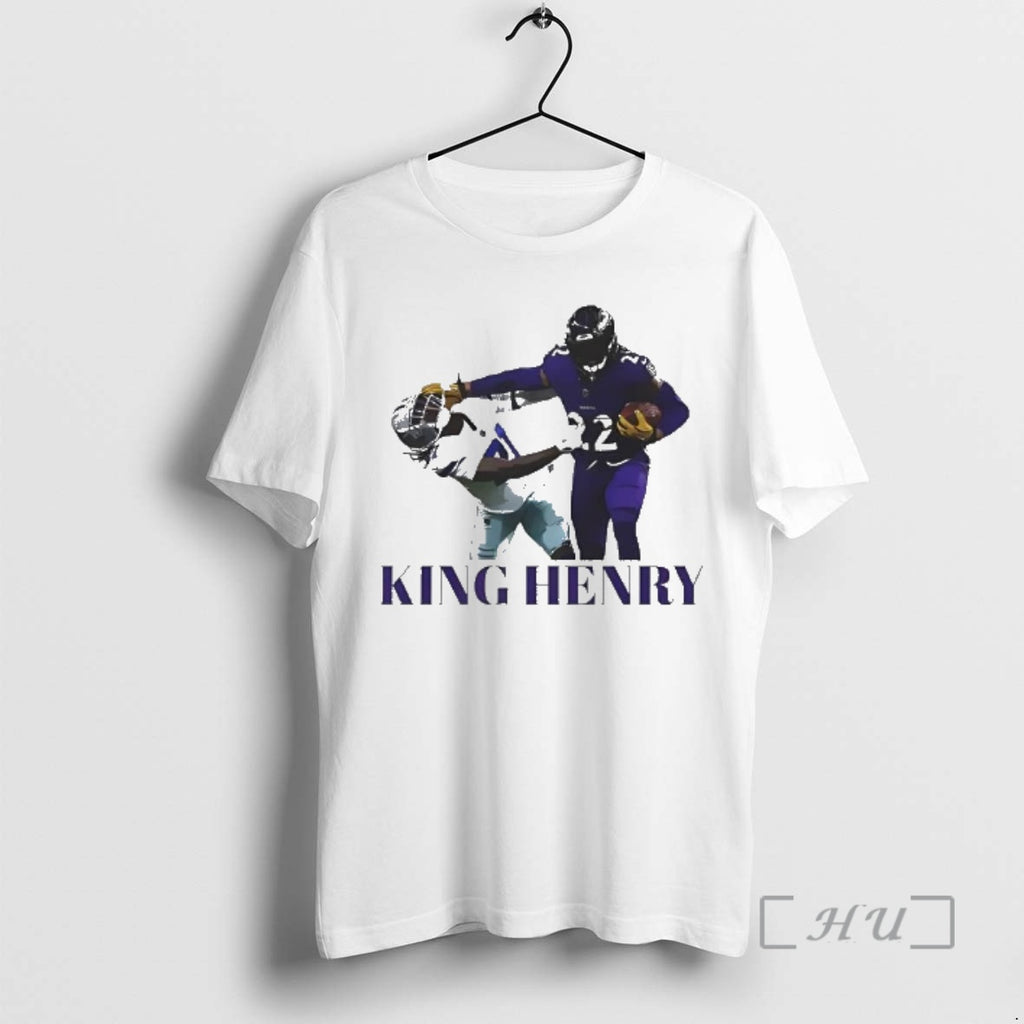 Trending Baltimore Ravens Derrick Henry King Henry T-Shirts, Hoodie, Sweatshirt | DripVista.com