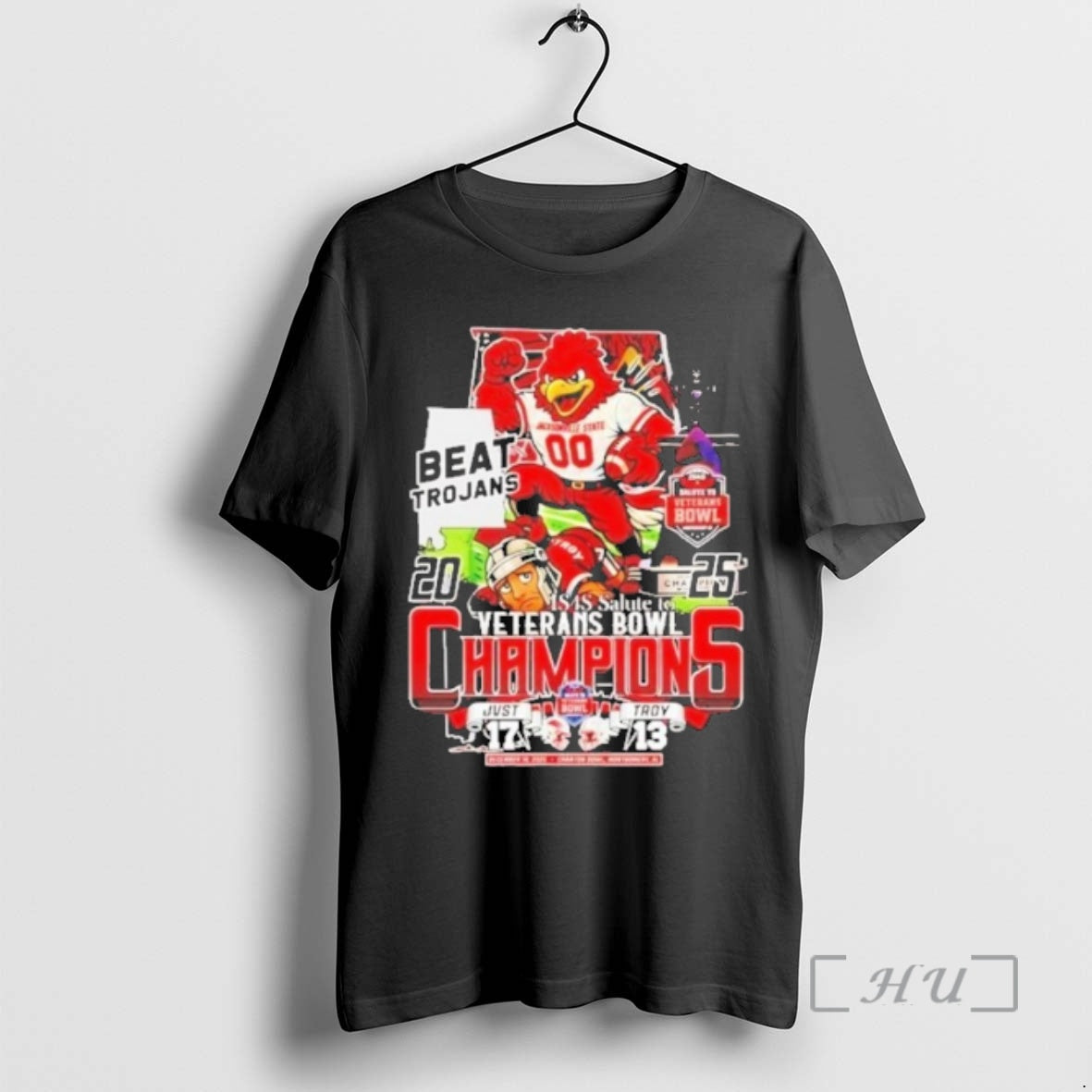 Trending Beat Trojans 2025 Veterans Bowl Champions Mascot T-Shirts, Hoodie, Sweatshirt | DripVista.com