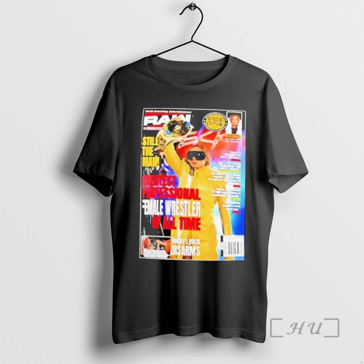 Trending Becky Lynch Still The Man Female Wrestler Of All Time Magazine Premium T Shirts Hoodie, Sweatshirt | DripVista.com