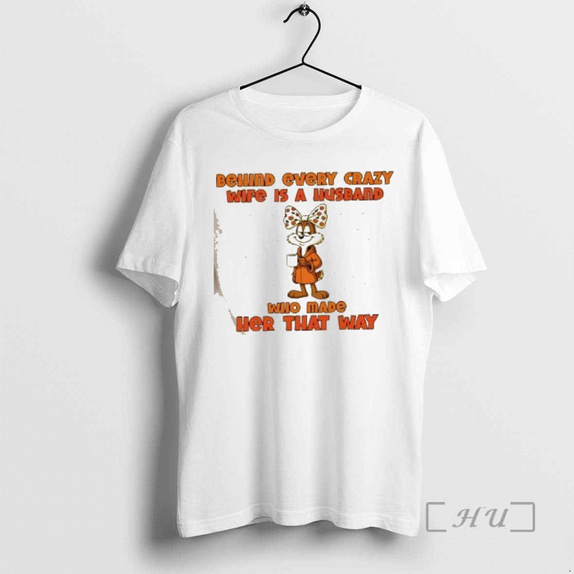 Trending Behind Every Crazy Wife Is A Husband Who Made Her That Way Premium T-Shirts, Hoodie, Sweatshirt | DripVista.com