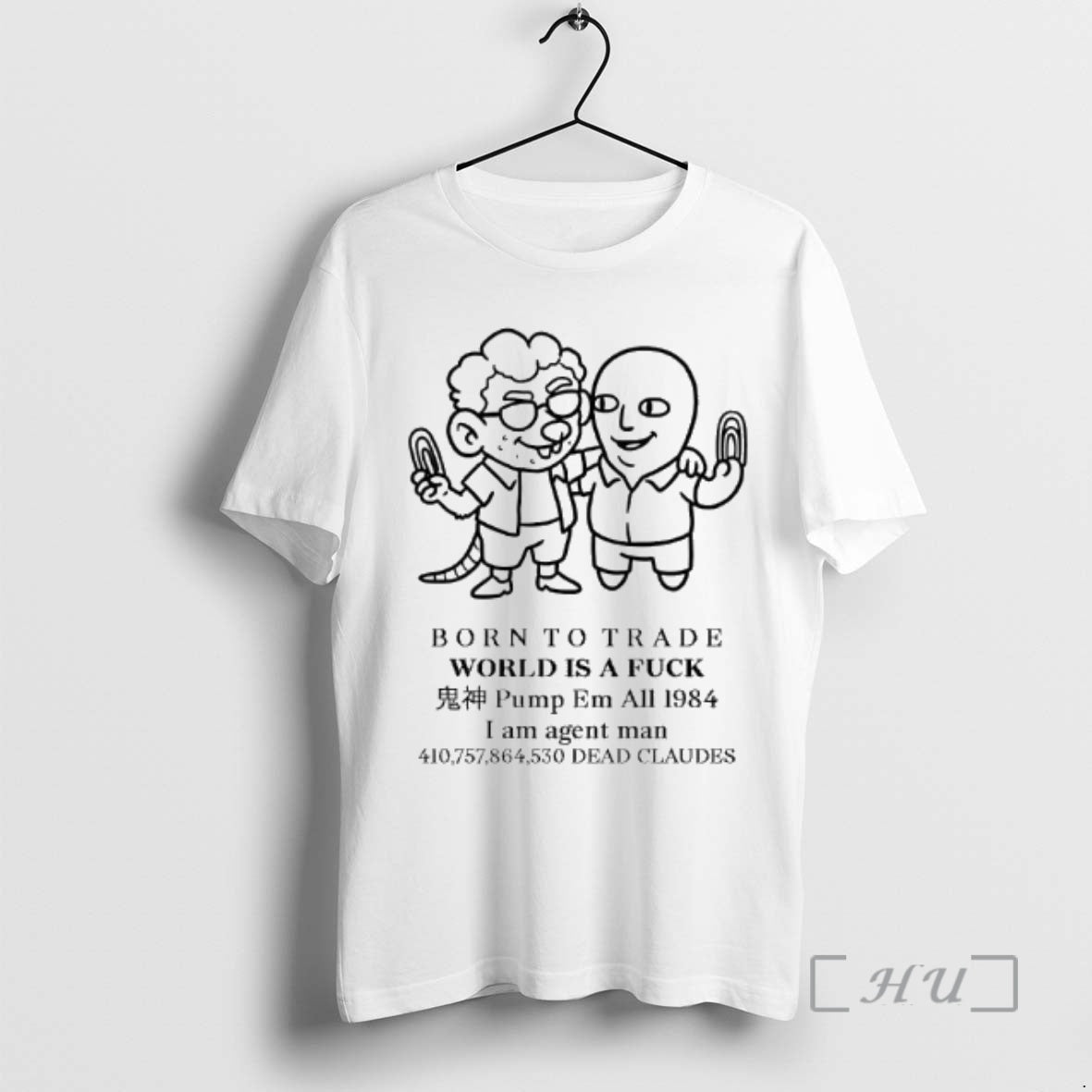 Trending Born To Trade World Is A Fuck Pump Em All 1984 I Am Agent T-Shirts, Hoodie, Sweatshirt | DripVista.com