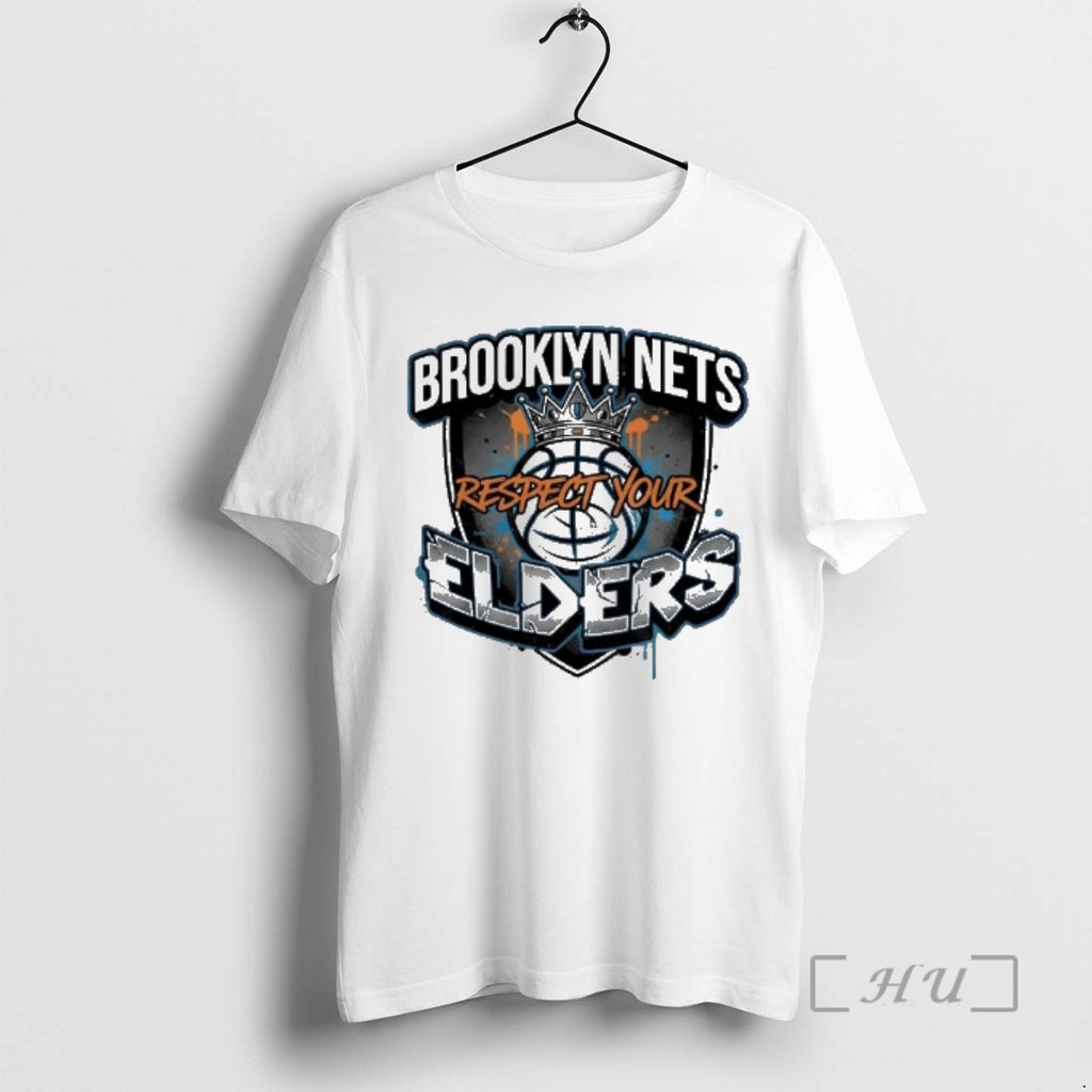 Trending Brooklyn Nets Respect Your Elders T-Shirts, Hoodie, Sweatshirt | DripVista.com
