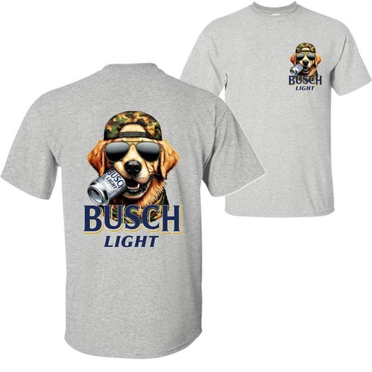 Trending Busch Light Golden Shirt, Funny Busch Light Best Friend Tee, Unisex Cotton Fit, Gift for Dad, Mom