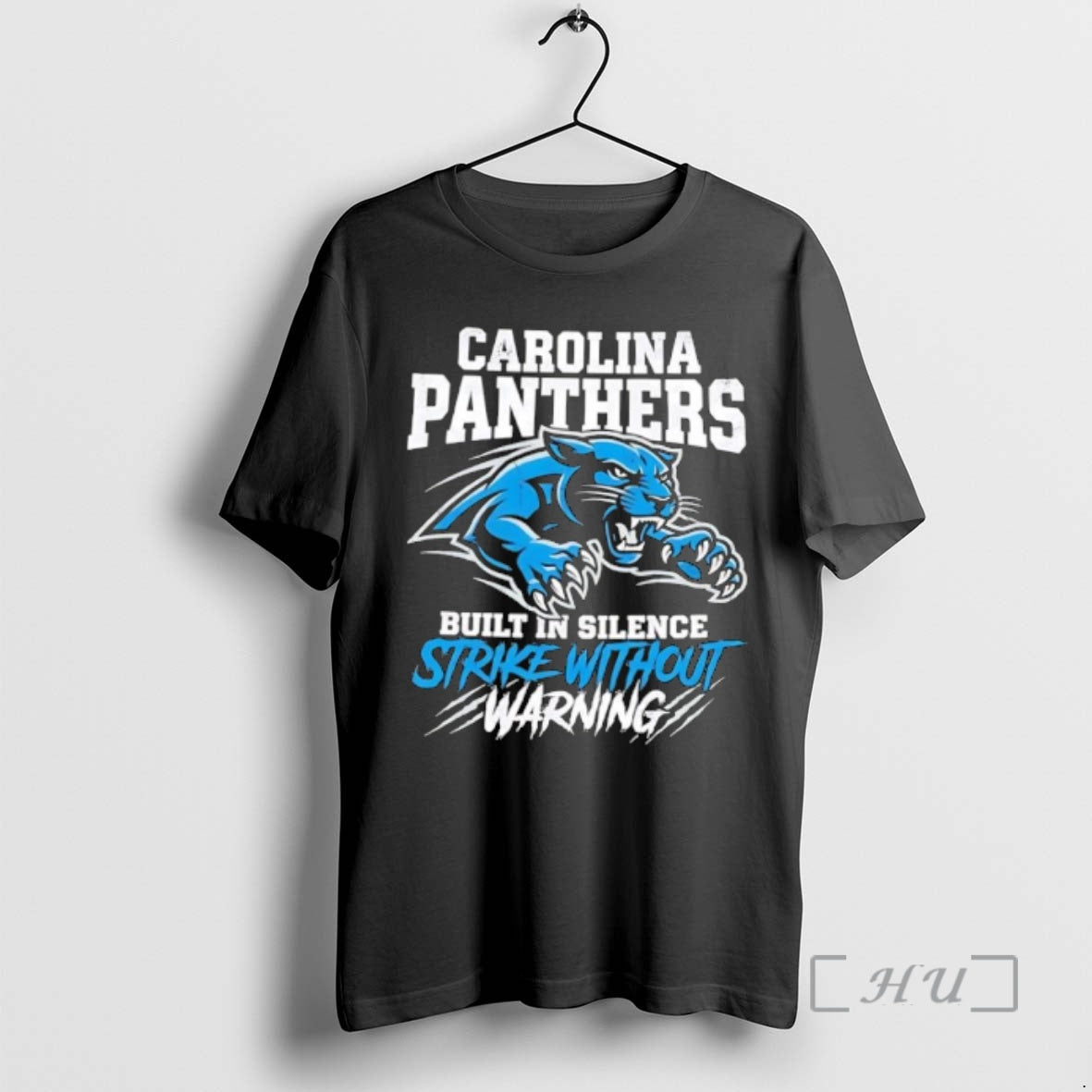 Trending Carolina Panthers Built In Silence Strike Without Warning Graphic T-Shirts, Hoodie, Sweatshirt | DripVista.com