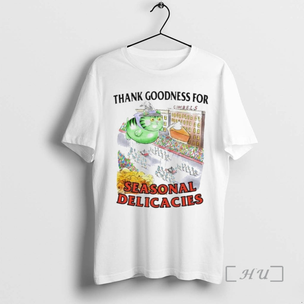 Trending Cat Wizard Thank Goodness For Seasonal Delicacies Ornaments T-Shirts, Hoodie, Sweatshirt | DripVista.com