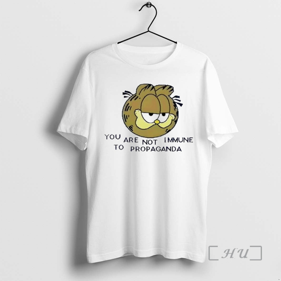 Trending Cat You Are Not Immune To Propaganda T-Shirts, Hoodie, Sweatshirt | DripVista.com