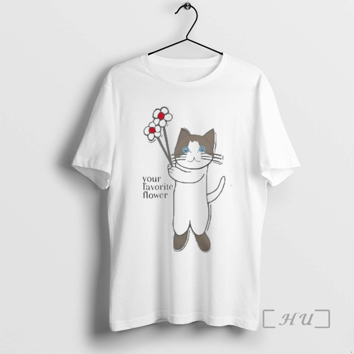 Trending Cat Your Favorite Flower Cute T-Shirts, Hoodie, Sweatshirt | DripVista.com