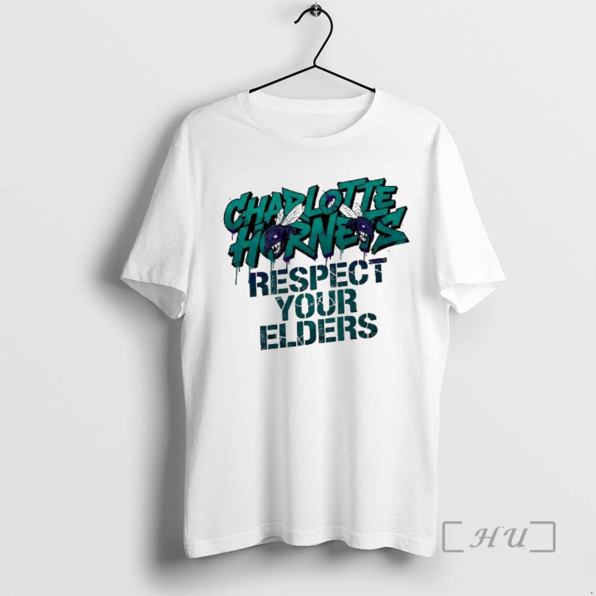 Trending Charlotte Hornets Respect Your Elders T-Shirts, Hoodie, Sweatshirt | DripVista.com