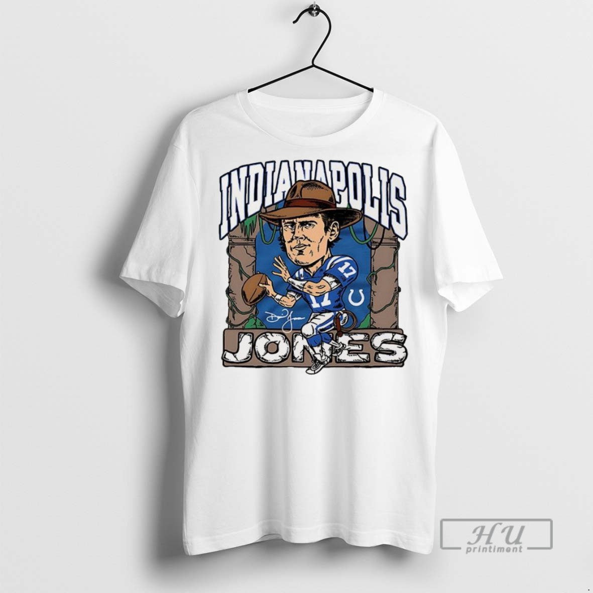 Trending Daniel Jones Royal Indianapolis Colts Indianapolis Jones T Shirt