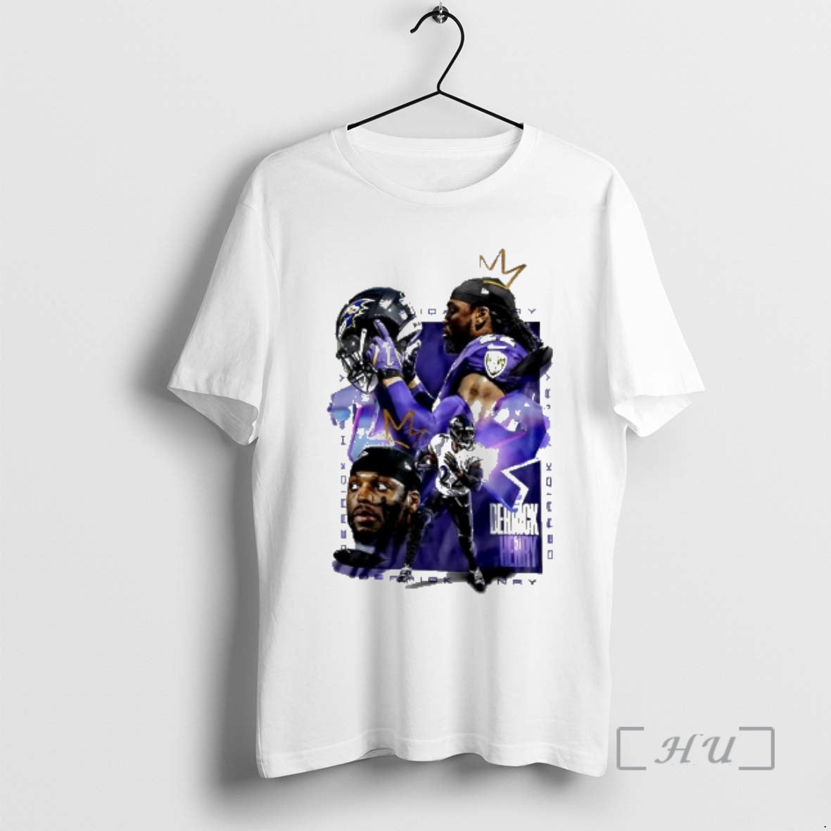 Trending Derrick Henry King Henry Baltimore Ravens Graphic T-Shirts, Hoodie, Sweatshirt | DripVista.com