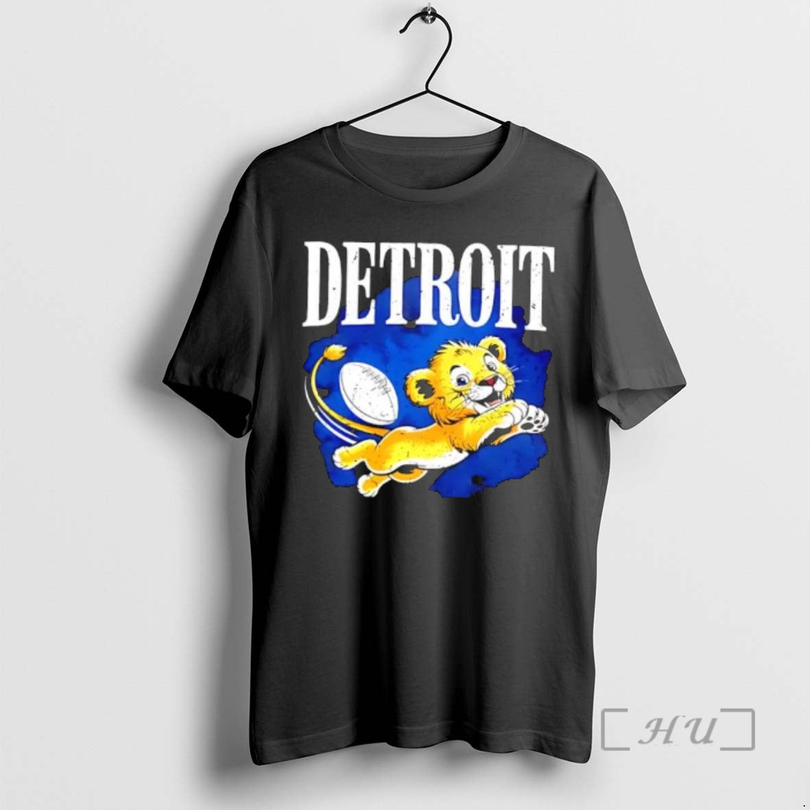 Trending Detroit Lions Football Cute Cartoon Mascot T-Shirts, Hoodie, Sweatshirt | DripVista.com