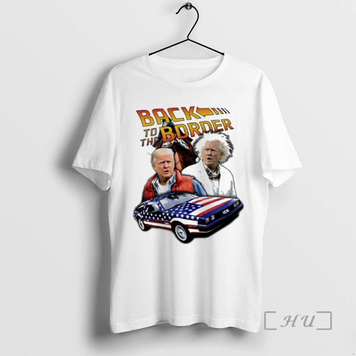 Trending Donald Trump Back To The Border T-Shirts, Hoodie, Sweatshirt | DripVista.com