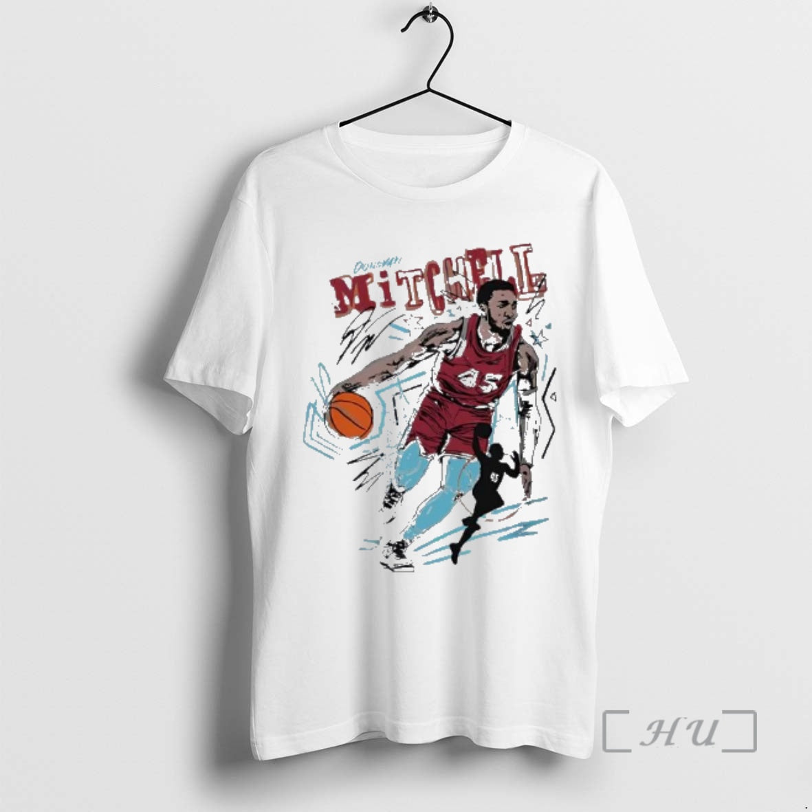 Trending Donovan Mitchell Cleveland Scribble Player T-Shirts, Hoodie, Sweatshirt | DripVista.com