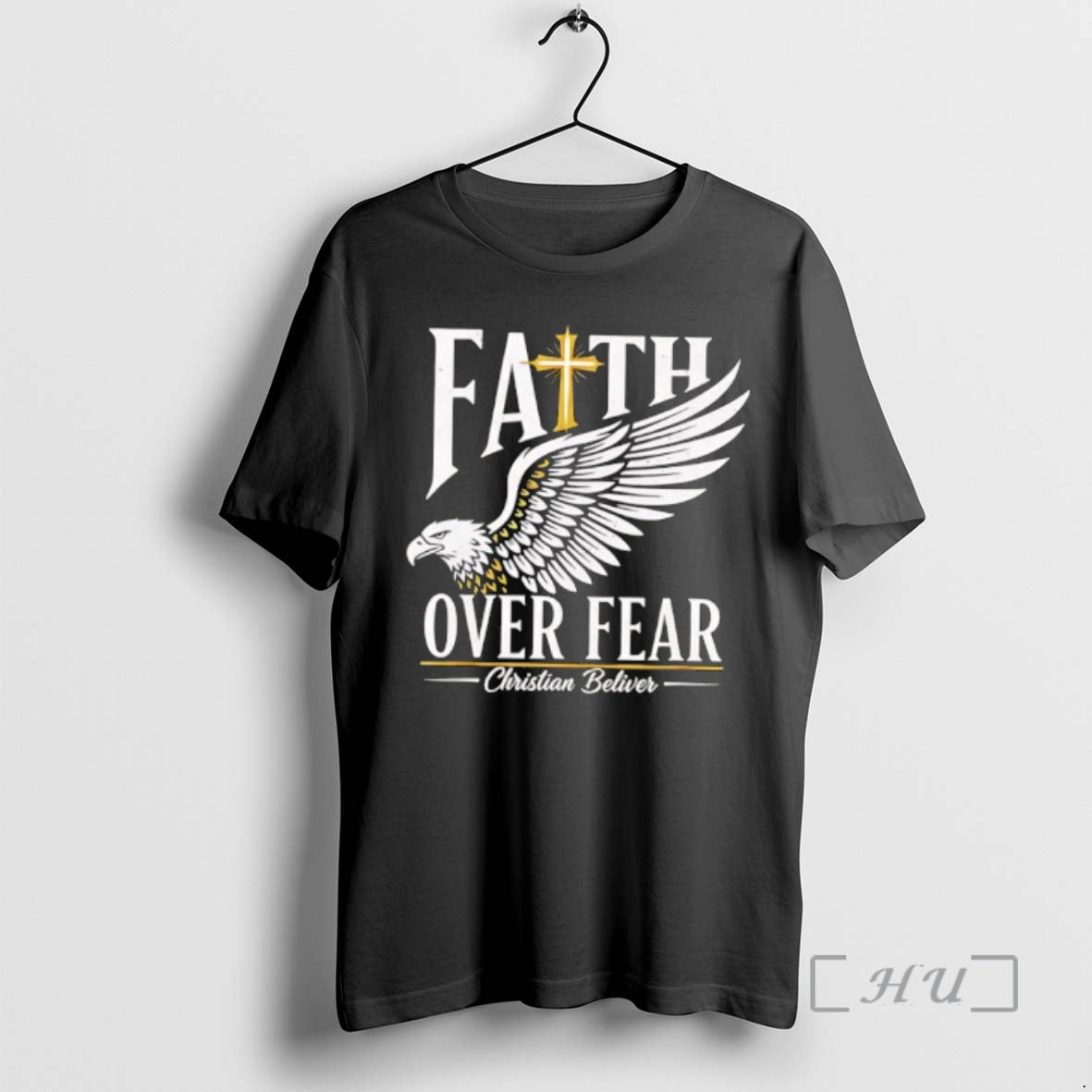 Trending Faith Over Fear Christian Believer Inspirational Graphic T-Shirts, Hoodie, Sweatshirt | DripVista.com