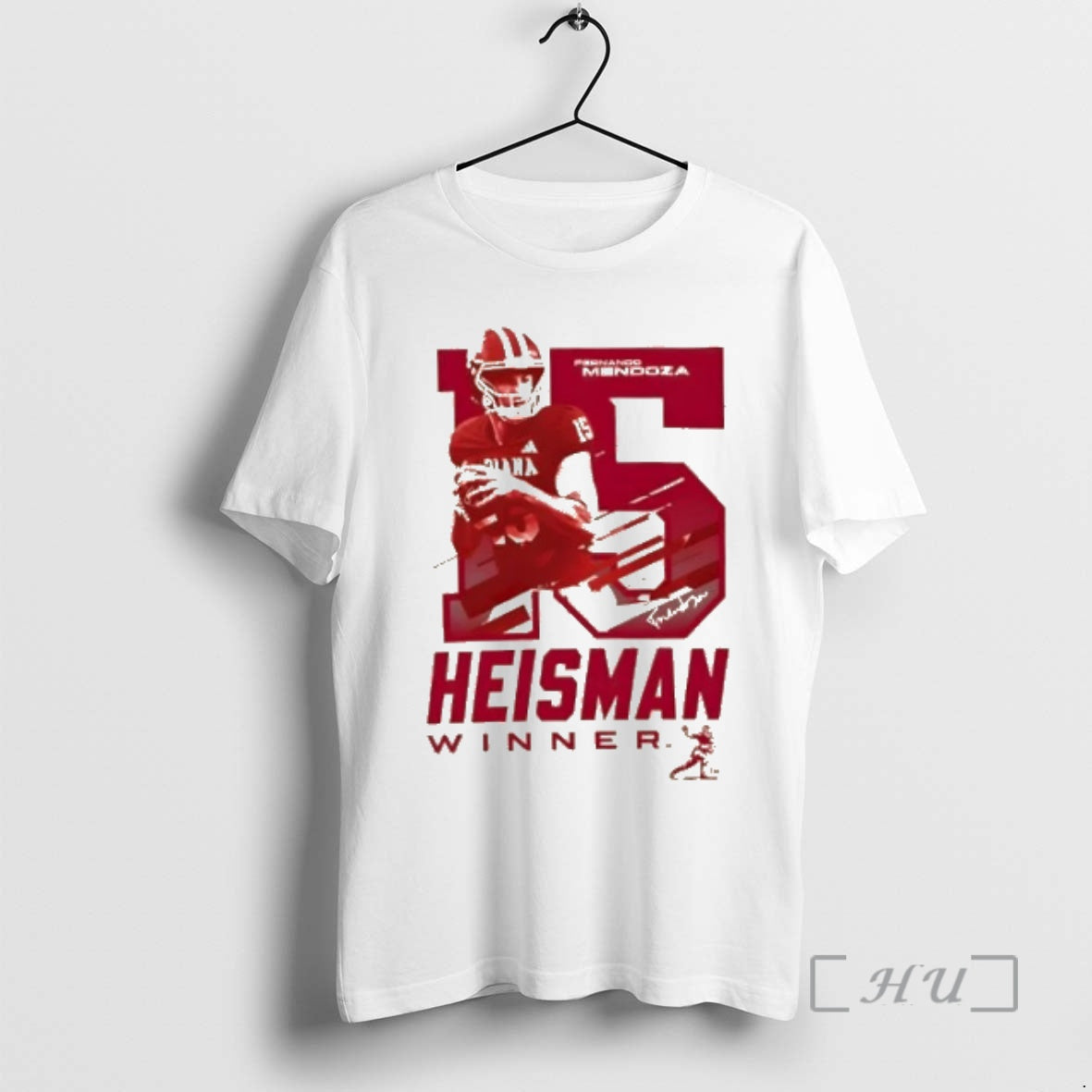 Trending Fernando Mendoza 15 Heisman Winner Football Signature T-Shirts, Hoodie, Sweatshirt | DripVista.com