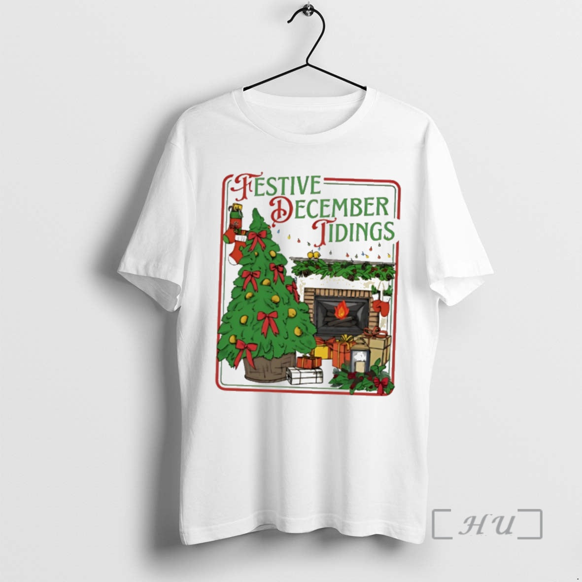 Trending Festive December Tidings Merry Christmas 2025 T-Shirts, Hoodie, Sweatshirt | DripVista.com