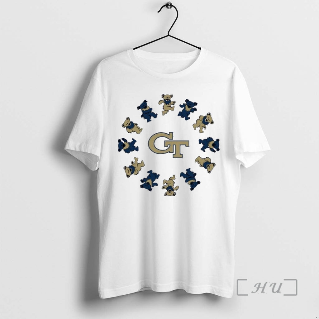 Trending Georgia Tech Football X Grateful Dead Circle Bears T-Shirts, Hoodie, Sweatshirt | DripVista.com