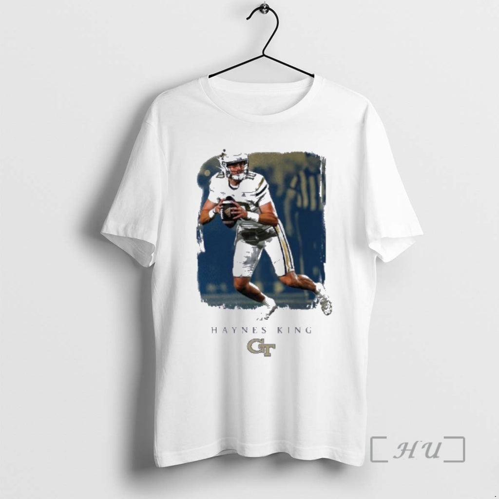 Trending Georgia Tech Yellow Jackets Football 10 Haynes King T-Shirts, Hoodie, Sweatshirt | DripVista.com