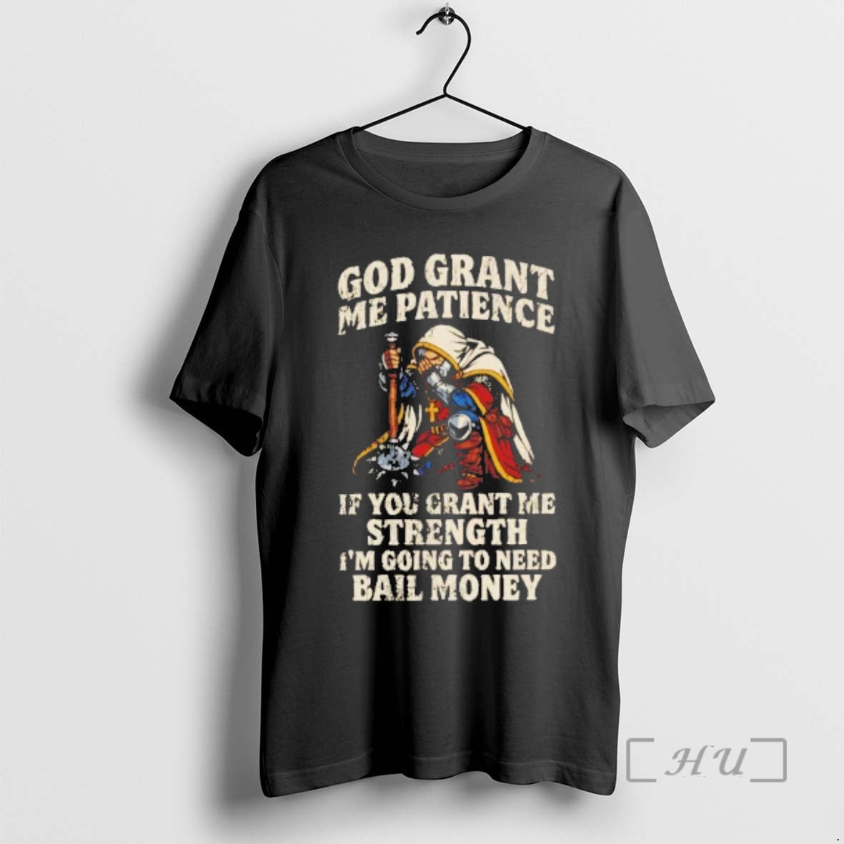 Trending God Grant Me Patience If You Grant Me Strength Im Going To Need Bail T-Shirts, Hoodie, Sweatshirt | DripVista.com