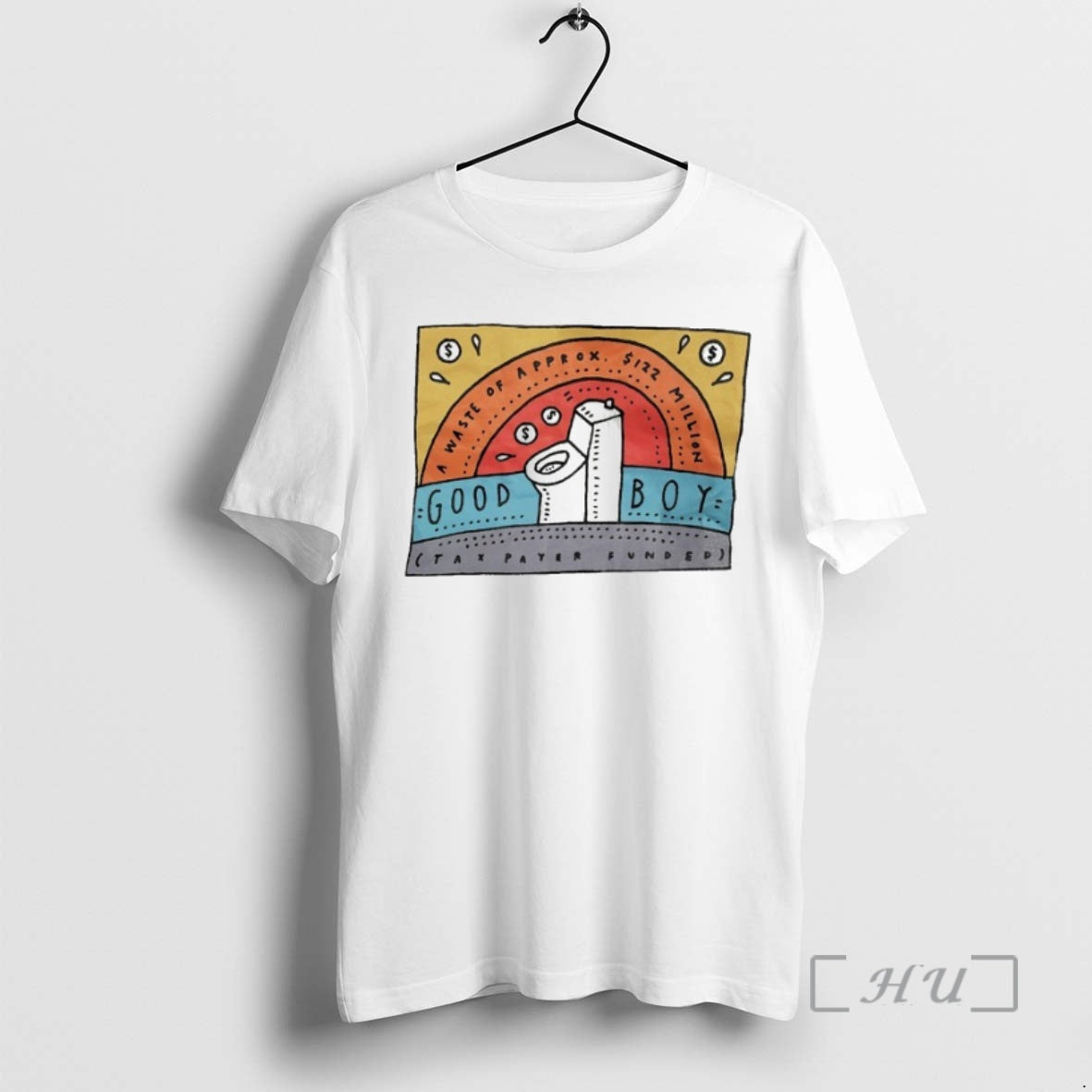 Trending Good Boy A Waste Of 122 Million T-Shirts, Hoodie, Sweatshirt | DripVista.com