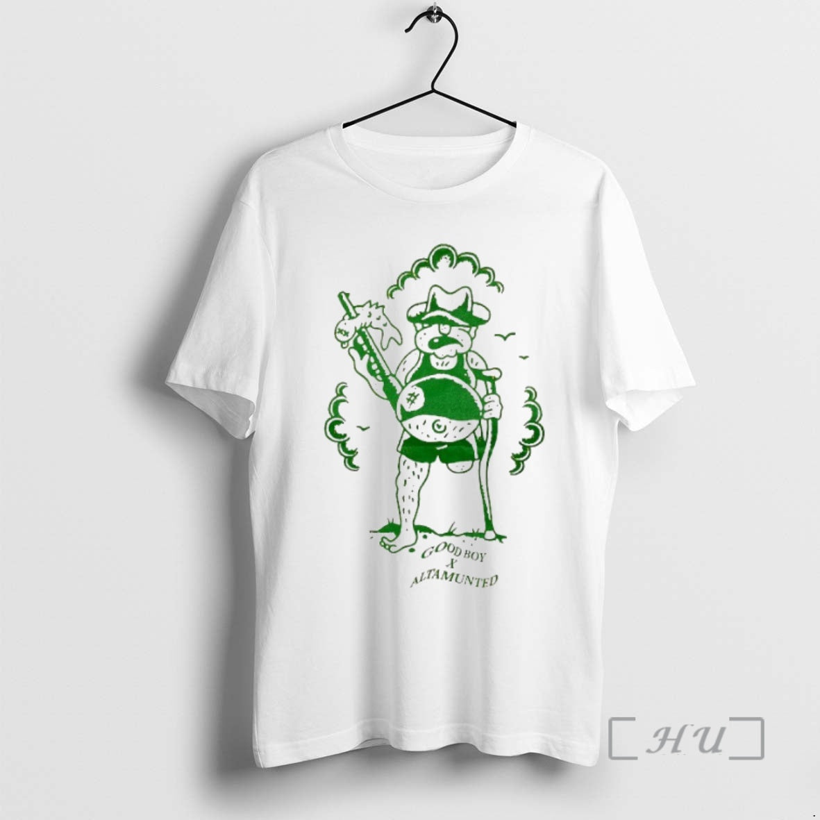 Trending Good Boy Altamunted X Good Boy Fishing With A Shotgun Premium T Shirts Sweater Hoodie, Sweatshirt | DripVista.com