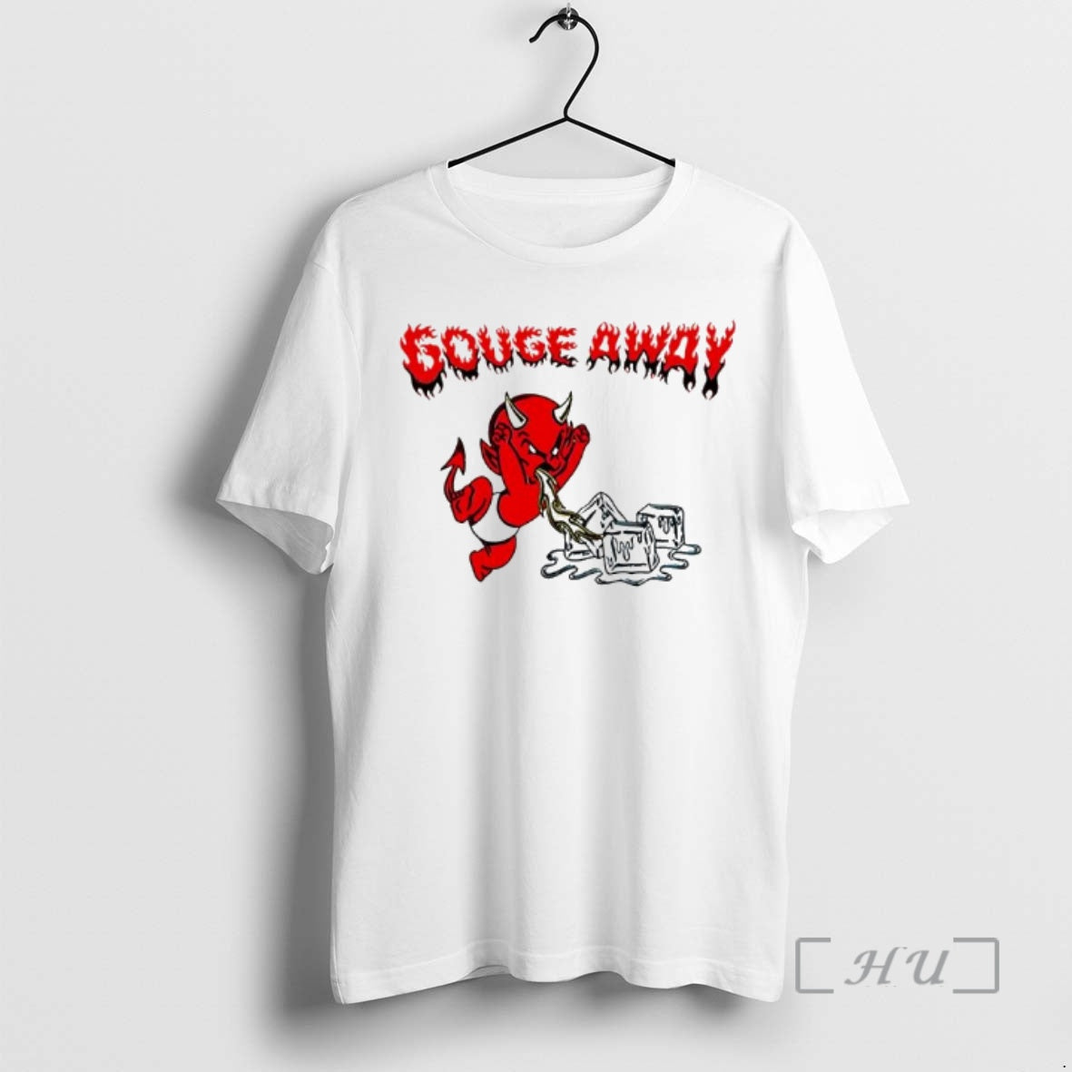 Trending Gouge Away Evil And Ice Graphic T-Shirts, Hoodie, Sweatshirt | DripVista.com