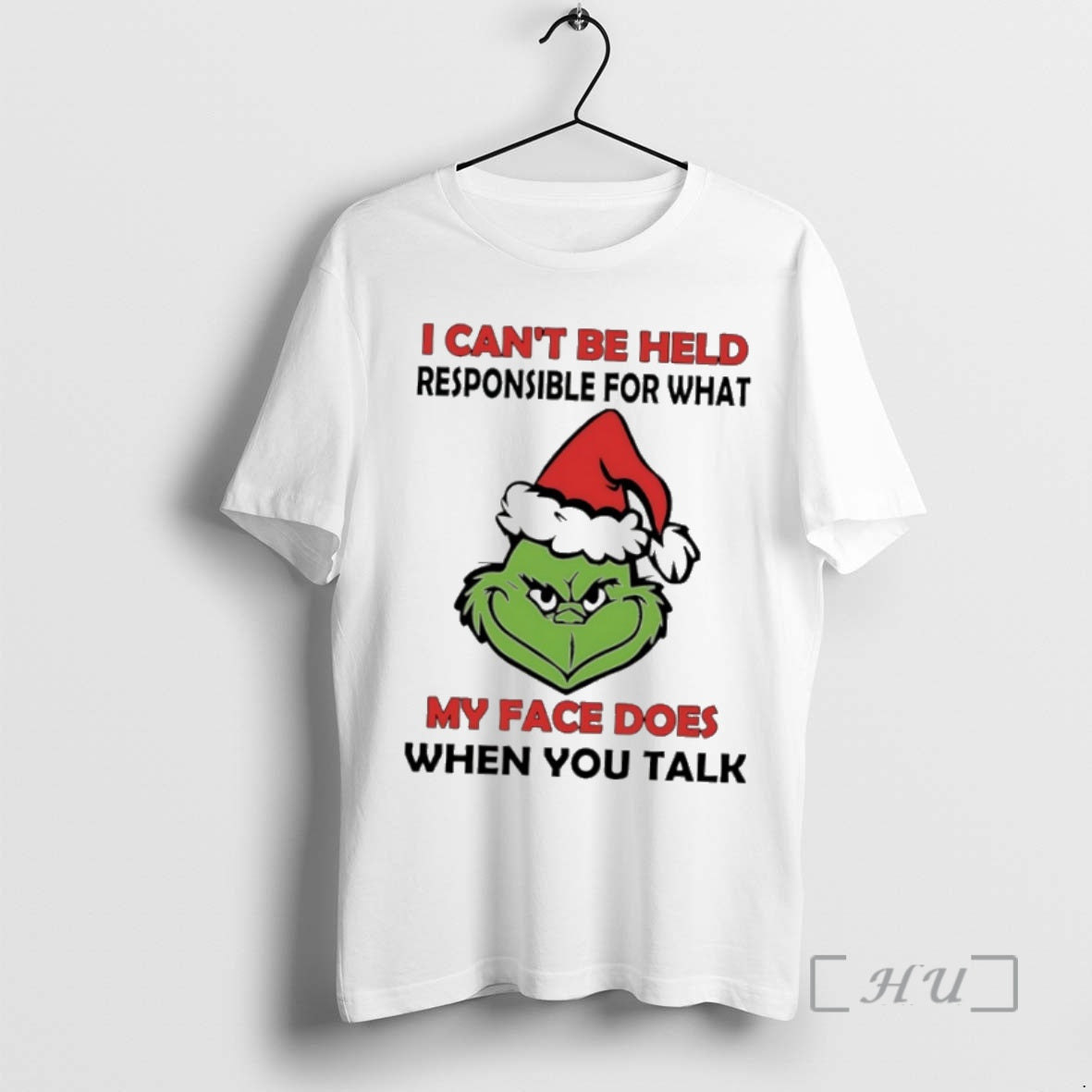 Trending Grinch Santa I Cant Be Held Responsible For What My Face Does When You T-Shirts, Hoodie, Sweatshirt | DripVista.com