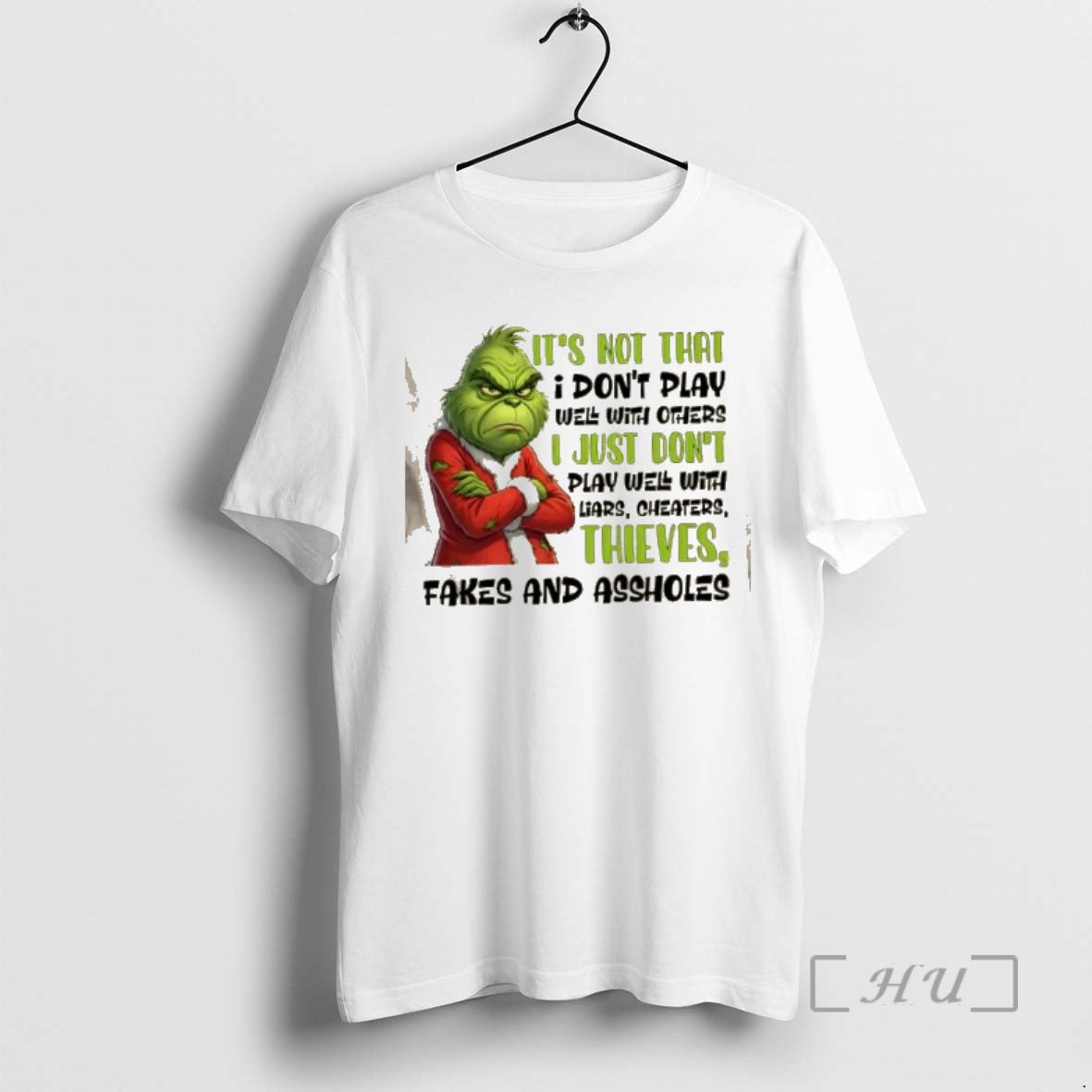 Trending Grinch Its Not That I Dont Play Well With Others I Just Dont Play T-Shirts, Hoodie, Sweatshirt | DripVista.com