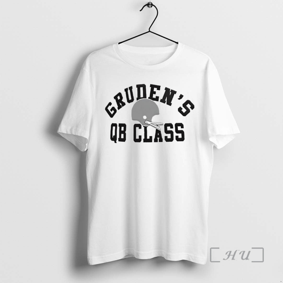 Trending Grudens Qb Jon Gruden Raiders Football Helmet T-Shirts, Hoodie, Sweatshirt | DripVista.com