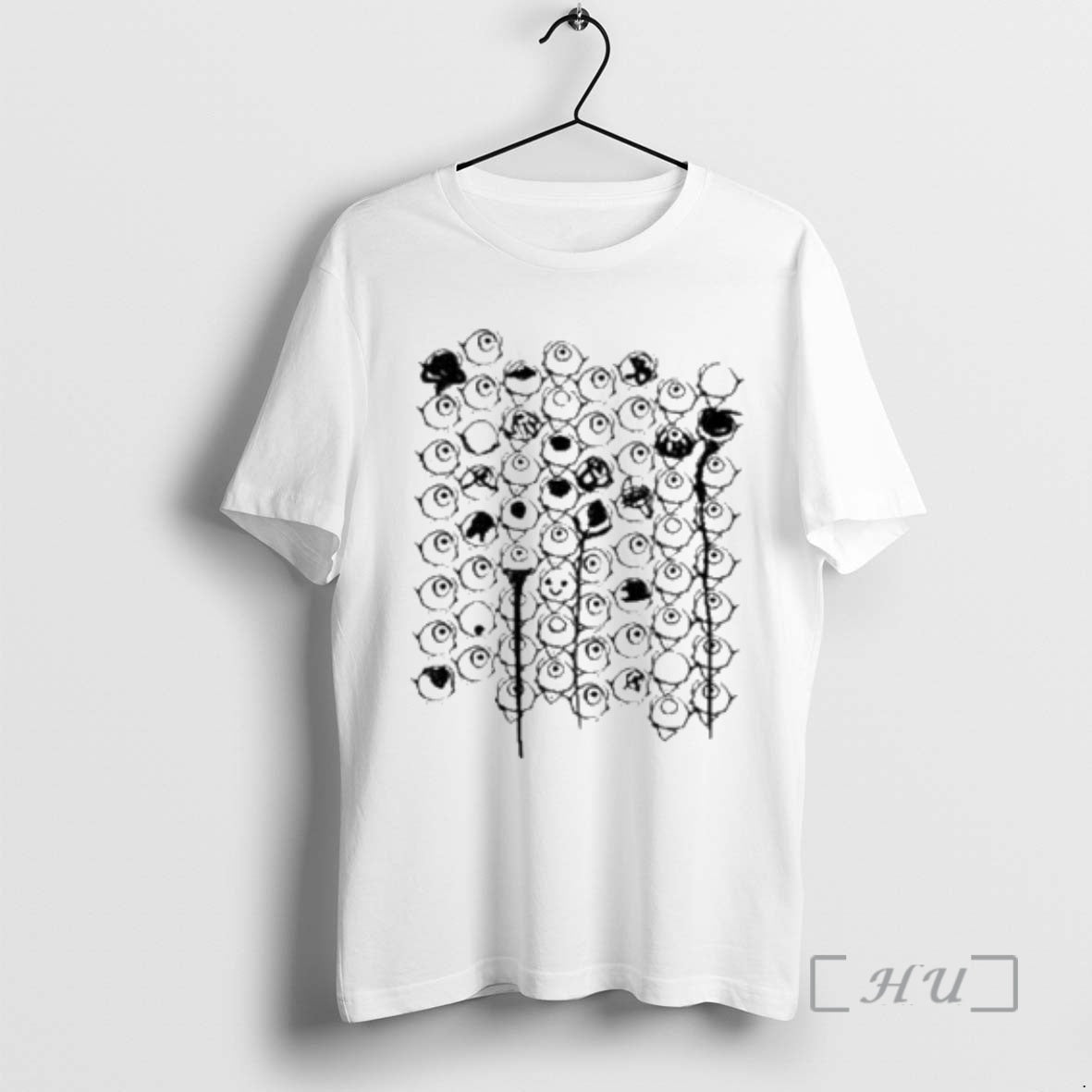 Trending Guqqie White Eye Circle White T-Shirts, Hoodie, Sweatshirt | DripVista.com
