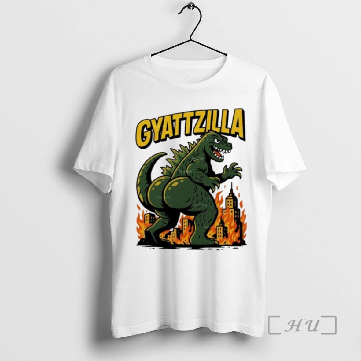 Trending Gyattzilla Gyatt X Godzilla Ornaments T-Shirts, Hoodie, Sweatshirt | DripVista.com