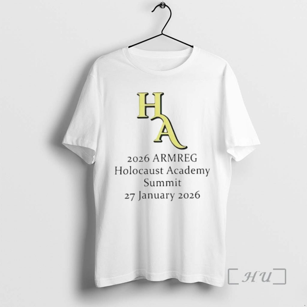 Trending Ha 2026 Armreg Holocaust Academy Summit 27 January T-Shirts, Hoodie, Sweatshirt | DripVista.com