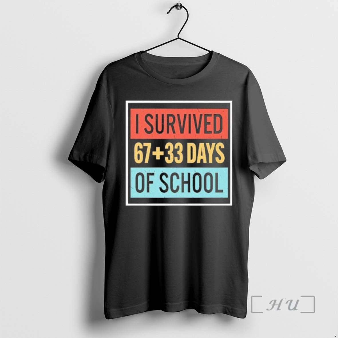 Trending I Survived 6733 Days Of School Retro T-Shirts, Hoodie, Sweatshirt | DripVista.com