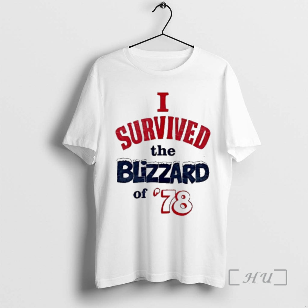 Trending I Survived The Blizzard Of 1978 T-Shirts, Hoodie, Sweatshirt | DripVista.com