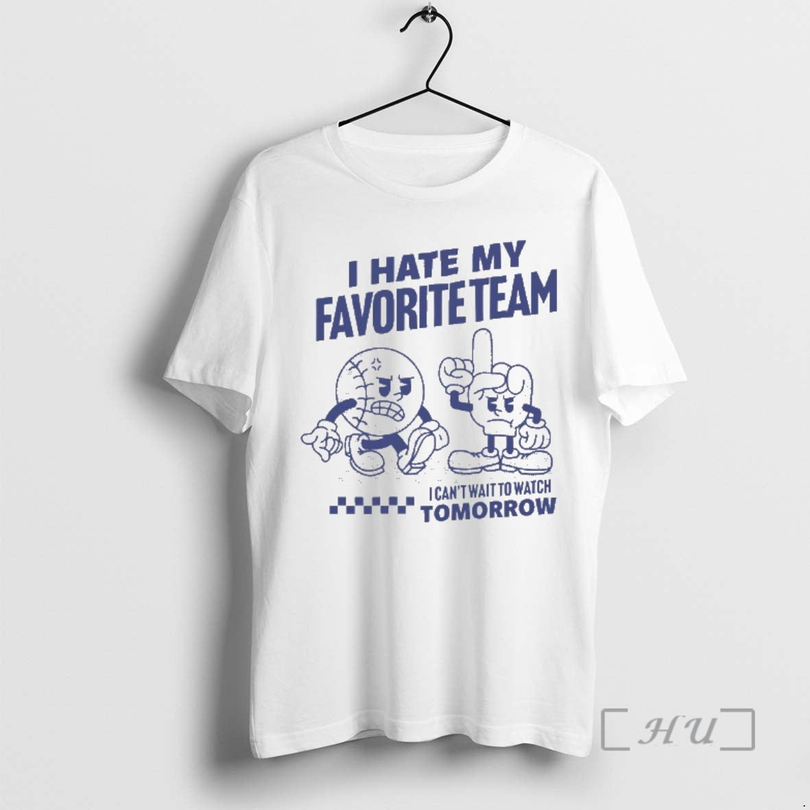 Trending I Hate My Favorite Team I Cant Wait To Watch Tomorrow Premium T Shirts Hoodie, Sweatshirt | DripVista.com